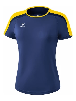 erima Koszulka sportowa "Liga 2.0" w kolorze granatowo-żółtym rozmiar: 40