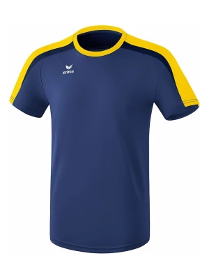 erima Koszulka sportowa "Liga 2.0" w kolorze granatowo-żółtym rozmiar: S