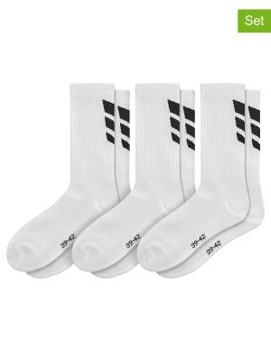 erima Skarpety (3 pary) "Wings" w kolorze białym rozmiar: 31-34