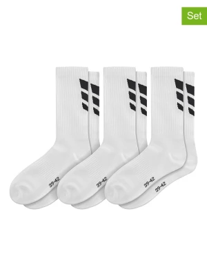 erima Skarpety (3 pary) "Wings" w kolorze białym rozmiar: 35-38