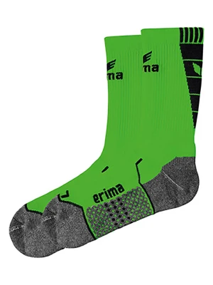 erima Skarpety sportowe w kolorze zielonym rozmiar: 29-32