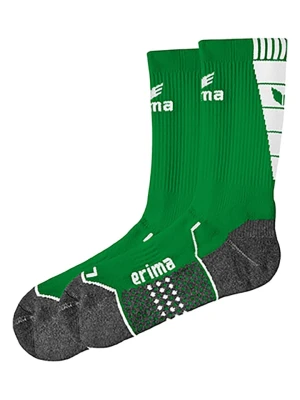 erima Skarpety sportowe w kolorze zielonym rozmiar: 29-32