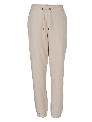 erima Spodnie dresowe "Beyourself Comfy" w kolorze beżowym rozmiar: L