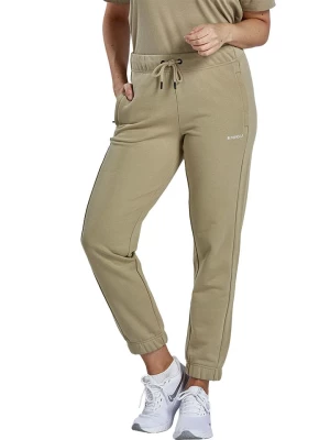 erima Spodnie dresowe "Comfy" w kolorze beżowym rozmiar: M