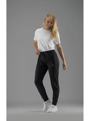 erima Spodnie dresowe "Essential" w kolorze czarnym rozmiar: 42