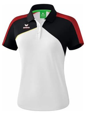 erima Sportowa koszulka polo "Premium One 2.0" w kolorze biało-czarnym rozmiar: 48