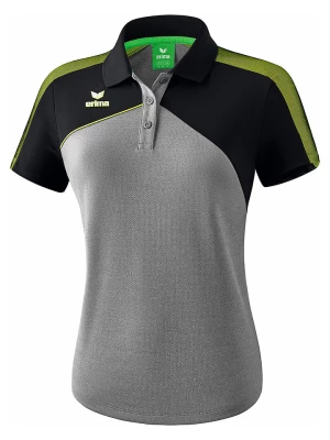 erima Sportowa koszulka polo "Premium One 2.0" w kolorze szaro-czarnym rozmiar: 36