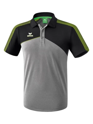 erima Sportowa koszulka polo "Premium One 2.0" w kolorze szaro-czarnym rozmiar: M