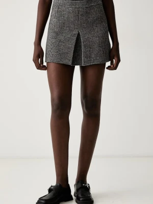 ERMANNO Firenze spódnica z wełną szary