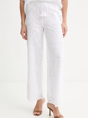 Ermanno Firenze spodnie bawełniane