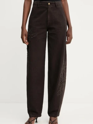 Ermanno Scervino jeansy damskie high waist 57TP009EJ2AP