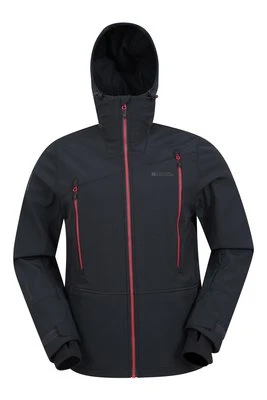 Escalade kurtka męska narciarska wodoodporna softshell - Grey Mountain Warehouse
