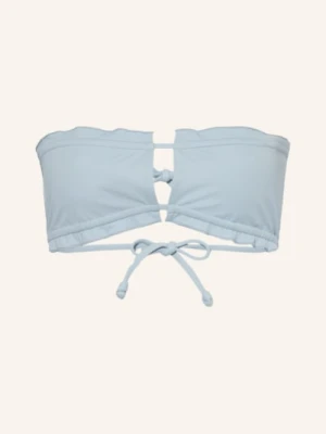Espadrij L'originale Góra Od Bikini Bandeau Chloe blau