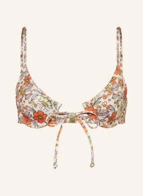 Espadrij L'originale Góra Od Bikini Z Fiszbinami Elian orange