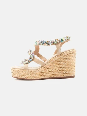 Espadryle Alma en Pena piaskowy
