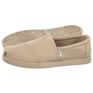Espadryle Alp Fwd Oatmeal Recycled Cotton Canvas 10019863 (TS39-a) Toms