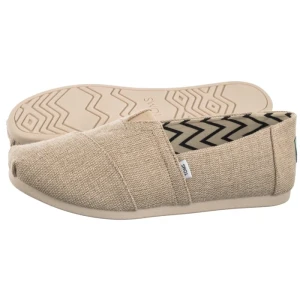 Espadryle Alpargata Classi Natural Undydyed Heritage Canvas 10018736 (TS50-a) Toms