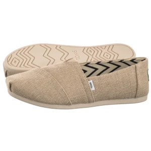 Espadryle Alpargata Classic Natural Undyed Heritage Canvas 10018279 (TS48-a) Toms