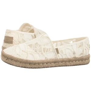 Espadryle Alpargata Rope 2.0 Egret Floral 10023030 (TS65-a) Toms