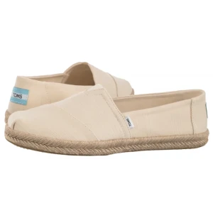 Espadryle Alpargata Rope Natural Recycled Cotton Slubby Woven 10019682 (TS45-c) Toms