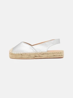 Espadryle Anna Field srebrny