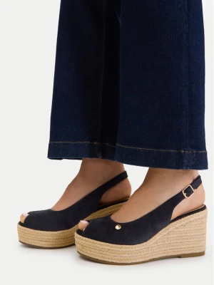 Espadryle Beverly Hills Polo Club EO-R26SS03466 Granatowy