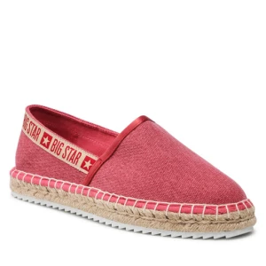 Espadryle Big Star Shoes JJ274880 Czerwony