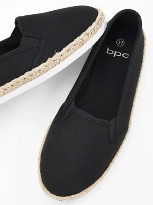 Espadryle z efektem rafii bonprix