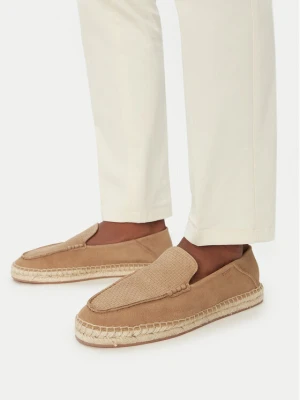 Espadryle BOSS Madeira Mocc 50563149 Beżowy