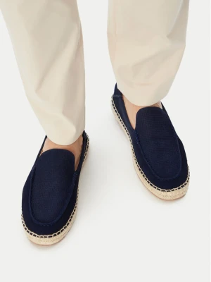 Espadryle BOSS Madeira Mocc 50563149 Granatowy