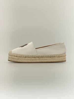 Espadryle Boss mleczny