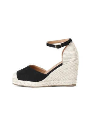 Espadryle CAFèNOIR antracytowy melanż