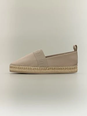 Espadryle Calvin Klein beżowy