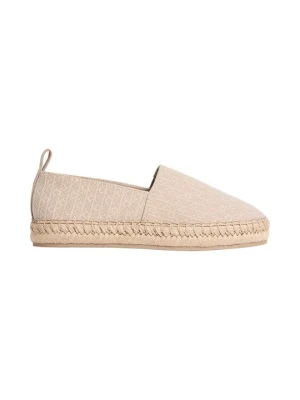 Espadryle Calvin Klein beżowy
