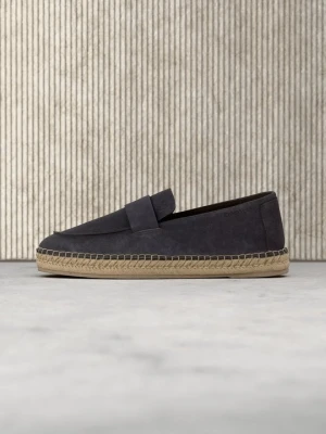 Espadryle Calvin Klein ciemnoszary melanż