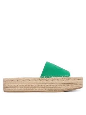 Espadryle Calvin Klein Ebeth HW0HW02894 Zielony