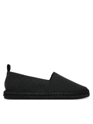 Espadryle Calvin Klein Espadrille Aop Cv HM0HM02231 Czarny