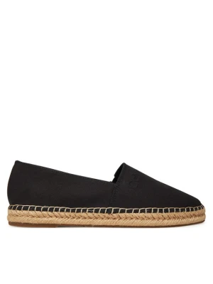 Espadryle Calvin Klein Espadrille Cv Logo HM0HM01808 Czarny
