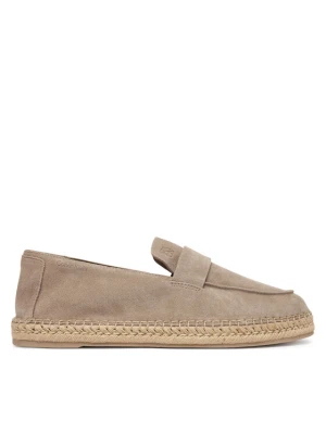 Espadryle Calvin Klein Espadrille Loafer Band Su HM0HM02072 Beżowy