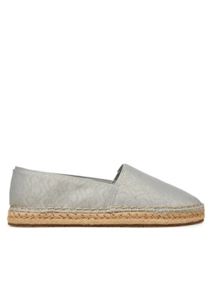 Espadryle Calvin Klein Flat Espadrille - Jacq HW0HW02467 Szary