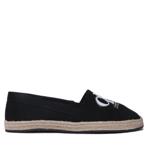 Espadryle Calvin Klein Jeans Espadrille Mono Seasonal Gr YW0YW01032 Czarny