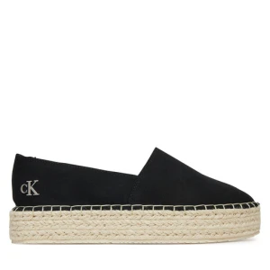 Espadryle Calvin Klein Jeans Flatform Esdparille Mg/Hdw YW0YW01737 Czarny