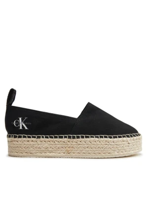 Espadryle Calvin Klein Jeans Platform Espadrille Ml Btw YW0YW01378 Czarny