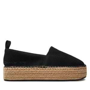 Espadryle Calvin Klein Jeans Platform Espadrille Uc YW0YW01377 Czarny