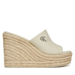 Espadryle Calvin Klein Jeans Wedge Rope Slide Mg YW0YW01699 Écru