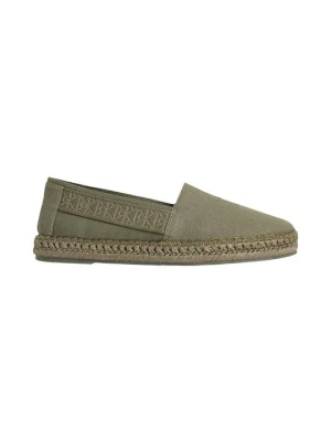 Espadryle Calvin Klein oliwkowy