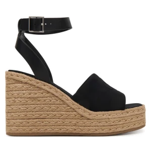 Espadryle Calvin Klein Wedge Espad 70 Neopr Mg HW0HW03014 Czarny