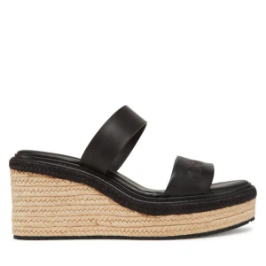 Espadryle Calvin Klein Wedge Sandal 50 - He HW0HW02375 Czarny