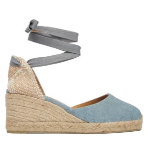 Espadryle Castañer Carina 21644 Niebieski jasny