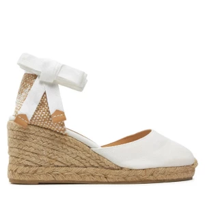 Espadryle Castañer Carina/6/001 020964 Biały